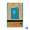 BIBLIA NTV EDICIÓN PERSONAL LETRA GRANDE SENTIPIEL AGUAMARINA